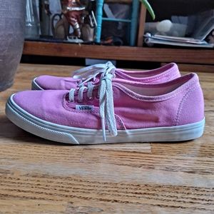 Pink Authentic Vans